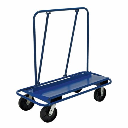 VESTIL Drywall/Panel Cart 3000 lb Glass-Filled Nylon 2 x 8 Casters 23x48x48 PRCT-S-GN